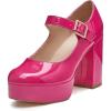 Ankle Strap Hot Pink