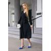 imageCoutgo Women Rhinestone Heels Kitten High Satin Pumps Pointed Toe Sparkly Sexy Wedding Dress ShoesRoyal Blue