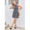 imageCoutgo Womens Espadrilles Wedges Bow Platform Sandals Open Toe Ankle Strap Summer Dress Heels Cute ShoesBlack