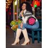 imageCoutgo Womens Faux Suede Knee High Boots Side Zipper Chunky Heel Stretch Winter BootsNude