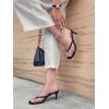 imageCoutgo Womens Kitten Heel Flip Flops Slip On Thong Slide Sandals Comfortable Summer Beach ShoesBlack