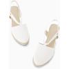 imageCoutgo Womens Platform Wedge Espadrille Sandals Slingback Slip on Closed Toe Strap ShoesWhite