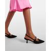 imageCoutgo Slingback Kitten Heels for Womens 2024 Pumps Party Dress ShoesBlack
