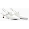 imageCoutgo Slingback Kitten Heels for Womens 2024 Pumps Party Dress ShoesWhite