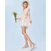 imageWomens Closed Toe Espadrilles Wedges Shoes Platform Slingback Mid Low Heel Canvas Bow Dress SandalsNude