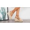 imageWomens Wedge Espadrille Sandals Platform Criss Cross Elastic Strap Slingback Summer Cap Toe ShoesPinkorange