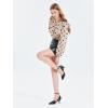 imageWomens Kitten Heels Comfortable Low Heel Dress Shoes Pointed Toe Ankle Strap Cutout DOrsay Wedding Party PumpsBlack
