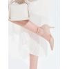 imageWomens Kitten Heels Comfortable Low Heel Dress Shoes Pointed Toe Ankle Strap Cutout DOrsay Wedding Party PumpsNude