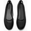 imageCoutgo Womens Mesh Ballet Flats Slip on Ballerina Flats Comfortable Casual Work Dress ShoesBlack