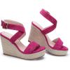 imageCoutgo womens Open ToeRose Red
