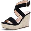imageCoutgo womens Open ToeBlack