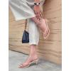 imageCoutgo Womens Kitten Heel Flip Flops Slip On Thong Slide Sandals Comfortable Summer Beach ShoesBeige