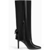 imageCoutgo Womens Knee High Boots Fold Over Pointed Toe Stiletto High Heel Boot Sexy Winter Tall Boots