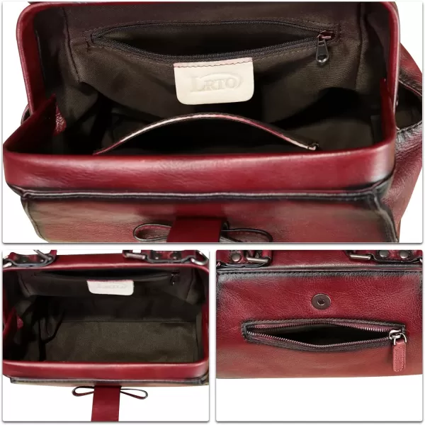 Genuine Leather Satchel for Women Vintage Purse Handmade Handbag Crossbody Bag Shoulder Purse