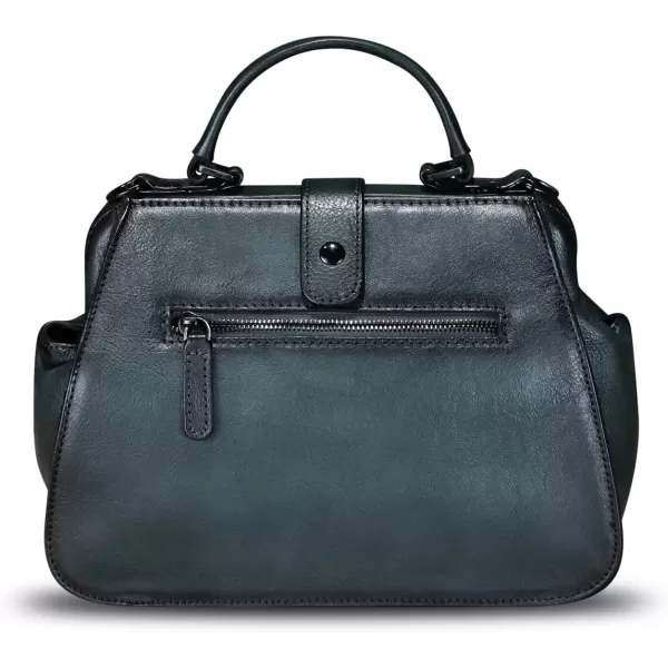 Genuine Leather Satchel for Women Vintage Purse Handmade Handbag Crossbody Bag Shoulder Purse