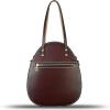 imageGenuine Leather Handbag Purse for Women Retro Top Handle Bags Satchel Handmade Vintage Crossbody Shoulder BagCoffee