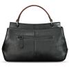 imageGenuine Leather Handbag Satchel for Women Retro Leather Crossbody Bag Pouch Vintage Ladies Handbag PurseBlackrf