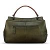 imageGenuine Leather Handbag Satchel for Women Retro Leather Crossbody Bag Pouch Vintage Ladies Handbag PurseGreenrf
