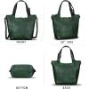 imageGenuine Leather Handbag for Women Vintage Handmade Shoulder Bag Purse Tote Cowhide Satchel Crossbody TopHandle BagGreen
