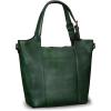 imageGenuine Leather Handbag for Women Vintage Handmade Shoulder Bag Purse Tote Cowhide Satchel Crossbody TopHandle BagGreen