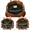imageGenuine Leather Handbags Satchel for Women Purse Vintage Handmade TopHandle Handbag Crossbody Shoulder BagBrown