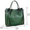 imageGenuine Leather Handbags for Women Satchel Purses Vintage Handmade Shoulder Bag Top Handle Handbag TotesGreen