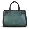 imageGenuine Leather Handbags for Women Vintage Real Leather Messenger Bag Shoulder Bag Crossbody Bag Satchel PurseGray