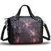 imageGenuine Leather Satchel Handbag for Women Retro Handmade Top Handle Crossbody Shoulder Bag PursesMulticolor3