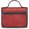 imageGenuine Leather Satchel Purse for Women Vintage Handmade Top Handle Handbag Crossbody PurseRed