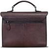 imageGenuine Leather Satchel Purse for Women Vintage Handmade Top Handle Handbag Retro Designer Crossbody BagsCoffee