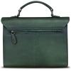 imageGenuine Leather Satchel Purse for Women Vintage Handmade Top Handle Handbag Retro Designer Crossbody BagsGreen