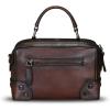 imageGenuine Leather Satchel for Women Purse Vintage Handmade Top Handle Handbag Retro Designer Crossbody Bag PurseCoffee