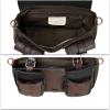 imageGenuine Leather Satchel for Women Vintage Handbag Purse Handmade Retro Crossbody Bag Purse Shoulder BagCoffee