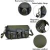 imageGenuine Leather Satchel for Women Vintage Handbag Purse Handmade Retro Crossbody Bag Purse Shoulder BagGreen