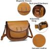 imageGenuine Leather Satchel for Women Vintage Purse Handmade Handbag Retro Designer Crossbody BagBrown