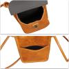 imageGenuine Leather Small Purses Phone Bag for Women Vintage Handmade Mini Crossbody Bag Shoulder Bag Phone PouchBrown