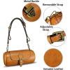 imageGenuine Leather Small Purses Shoulder Bag for Women Vintage Handmade Fashion Crossbody Bag SatchelBrown