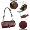 imageGenuine Leather Small Purses Shoulder Bag for Women Vintage Handmade Fashion Crossbody Bag SatchelCoffee