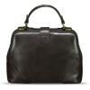 imageGenuine Leather Small Purses and Handbags for Women Designer Vintage Doctor Style Crossbody Bag Shoulder Satchel Phone BagDark Coffee