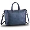 imageGenuine Leather Top Handle Handbag for Women Retro Satchel Vintage Cowhide Handmade Crossbody Handbags Purse Hobo BagDarkgrey