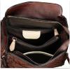 imageLRTO Genuine Leather Purses and Handbags for Women Retro Embossed Crossbody Shoulder Bag Satchel PouchCoffee