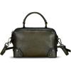 imageGenuine Leather Satchel for Women Purse Vintage Handmade Top Handle Handbag Retro Designer Crossbody Bag PurseGreen