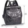 imageGenuine Leather Backpack Purse Vintage Casual Daypack College Bag Handmade Cowhide Western Rucksack Coffee MediumDarkgrey