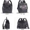 imageGenuine Leather Backpack Purse Vintage Casual Daypack College Bag Handmade Cowhide Western Rucksack Coffee MediumDarkgrey