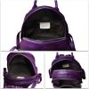 imageGenuine Leather Backpack Purse for Women Retro Handmade Small Casual Rucksack Satchel Back Bags Knapsack CoffeePurple