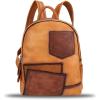 imageGenuine Leather Backpack Purse for Women Vintage Casual Daypack Handmade Cowhide Western Rucksack Leather Knapsack Brown