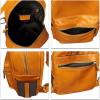 imageGenuine Leather Backpack Purse for Women Vintage Casual Daypack Handmade Western Leather Rucksack Knapsack BrownBrown