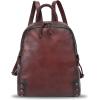 imageGenuine Leather Backpack Purse for Women Vintage Rucksack Casual Back Bag Handmade Cowhide Western Daypack BrownCoffee