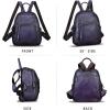 imageGenuine Leather Backpack for Women Vintage Casual Daypack Purse Back Bag Handmade Knapsack Western Rucksack CoffeePurple