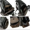 imageGenuine Leather Sling Bag for Men and Women Handmade Sling Backpack Purse Chest Over Shoulder Crossbody Bag Large Capacity BrownBlack